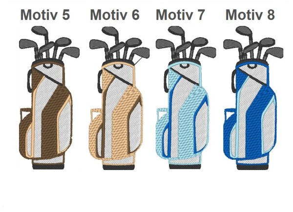 Golftasche Farbmuster
